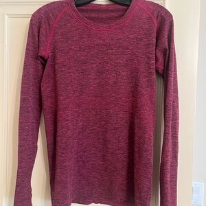 Lululemon Women's Pink Long Sleeve Top
